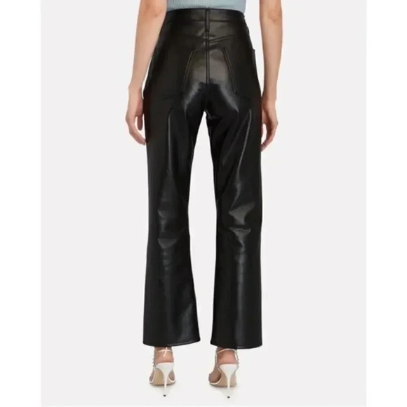 AGOLDE RECYCLED LEATHER PANTS SIZE 27 B1748 - Picture 3 of 10